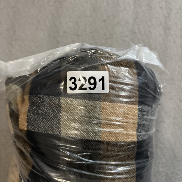 Carbon2Cobalt Jacket Mens Large Sherpa Lined Plaid Flannel Shacket Brown Black - Picture 7 of 7